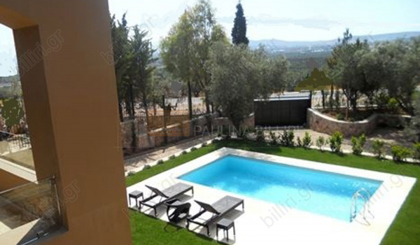 Πισίνα - θέα . Swimming pool - view